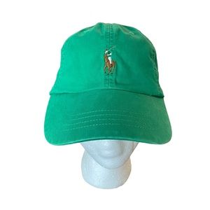 Green Ralph Lauren Cap Hat